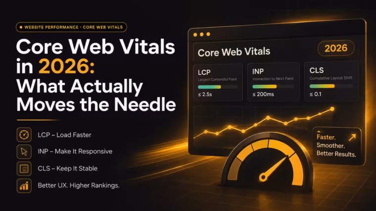 Core Web Vitals in 2026: What Matters — Datura